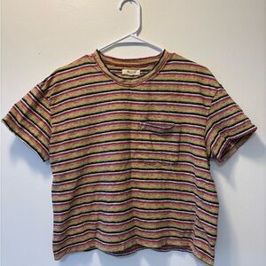 Madewell Multicolor Striped Tee